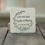 Cottagedecor Botanical Save The Date Rubber Stamp, thumbnail 4 of 4
