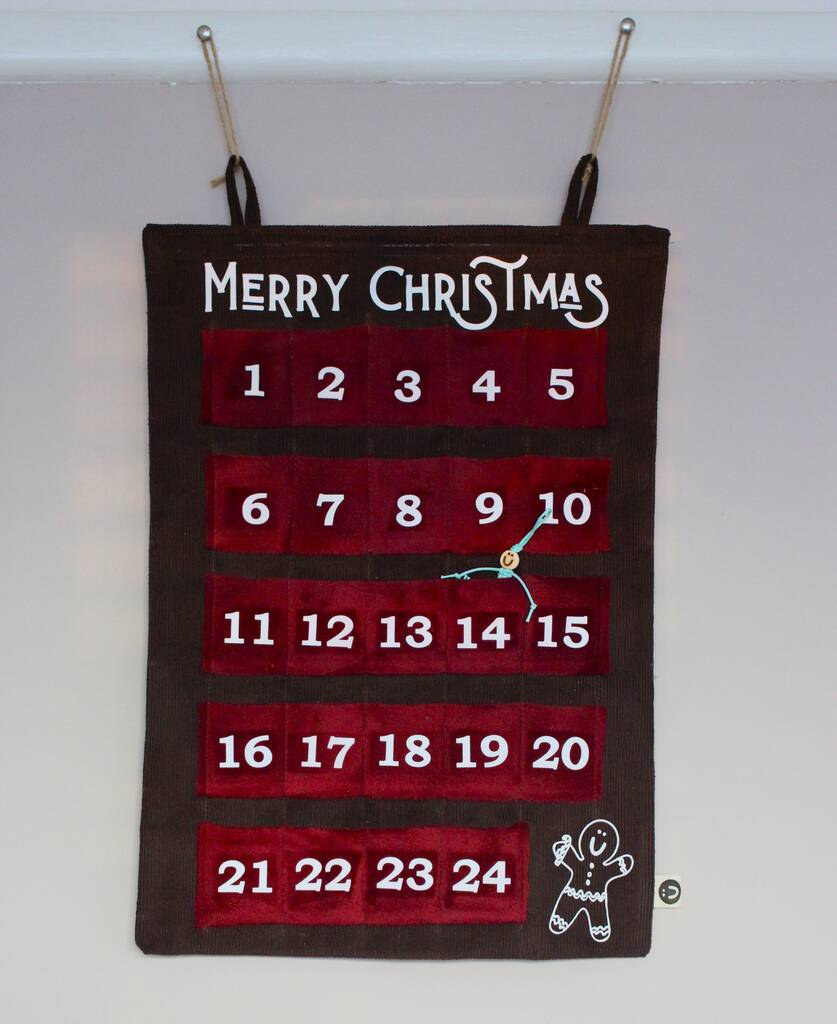 Reusable Advent Calendar By Moonie