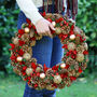 Canterbury Giant Luxury Christmas Wreath With Bow, thumbnail 3 of 7