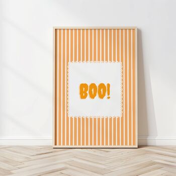 Personalised Halloween Typography Print, 3 of 5