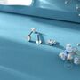 Sterling Silver Tiny Cz Droplet Earrings, thumbnail 7 of 12