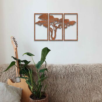 Metal African Tree Wall Art: Nature Room Decor, 9 of 12