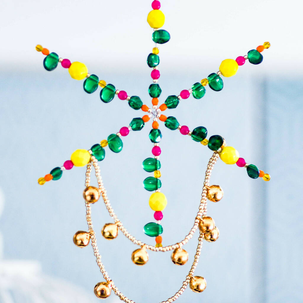 Glass Bead Hanger Kit With Bells By Bonnie and Bell