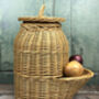 Wicker Potato And Onion Storage Hoppers Set Of Two, thumbnail 6 of 7