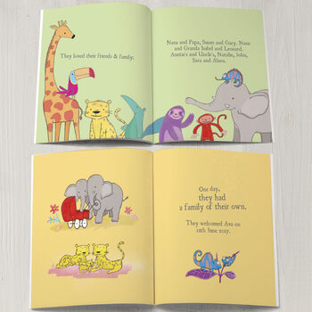 Personalised Twins Story Book, 3 of 8