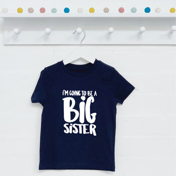 Big Brother Sister Announcement T Shirt, 6 of 8