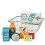 Wooden Grocery Shopping Basket Play Set, thumbnail 4 of 5