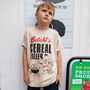 Cereal Killer Boys' Slogan T Shirt, thumbnail 4 of 4