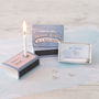 April Diamond Birthstone And Birthday Candle Gift, thumbnail 1 of 8