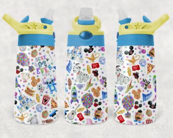 Personalised Disney Flip Top Kids Water Bottle, 3 of 9