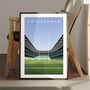 Twickenham Stadium England Rugby Poster, thumbnail 3 of 7