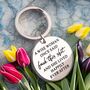 Funny Wise Womans Words Keyring Gift, thumbnail 2 of 8