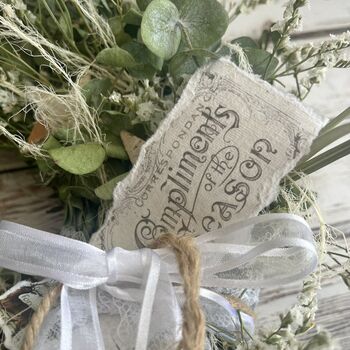 Handmade Dried Flower Christmas Wreath, 3 of 9