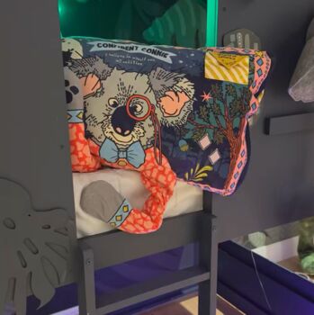 Confident Connie Mindful Pillowcase With Cuddle Arms And Pocket For The Tooth Fairy, 10 of 11