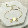 Gold Plated Sagittarius Zodiac Bracelet, thumbnail 4 of 8