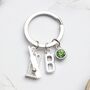 Personalised Cricket Keyring Cricket Gift For Him, thumbnail 1 of 10