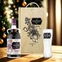 Personalised Kraken Black Cherry And Madagascan Vanilla Spiced Rum Gift Set With Glass, thumbnail 1 of 4