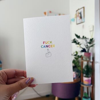 Cancer Chemotherapy Card 'F Cancer', 3 of 3
