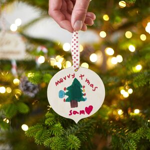 Hizo un contrato Alaska Cósmico Personalised Christmas Bauble & Xmas Tree Decorations UK |  notonthehighstreet.com