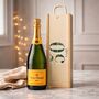 Personalised 50th Birthday Veuve Clicquot Champagne Gift Set – Luxury Champagne Gift For Her Or Him, 75cl Celebration Present, thumbnail 1 of 7