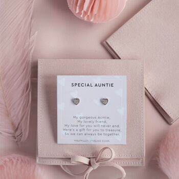 Special Auntie Earrings Studs, 3 of 5