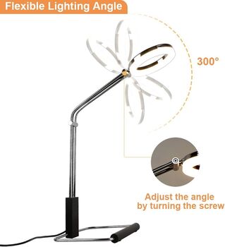 Minimalist Warm LED Desk Bedside Lamp, 6 of 8