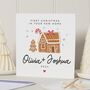 Personalised First Christmas In New Home Card, thumbnail 1 of 7
