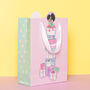 Presents For Keisha! Pink Gift Bag, thumbnail 1 of 5