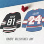 Heated Rivalry Style Personalised Valentine Card, thumbnail 7 of 7