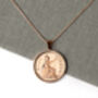 1936 90th Birthday Half Penny Coin Pendant Gift, thumbnail 3 of 5