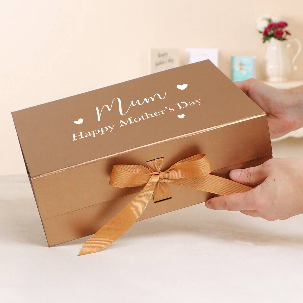 Luxury Personalised Mother's Day Gift Box By Dibor