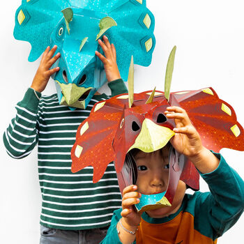 Make Your Own Triceratops Mask, 4 of 4