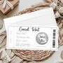 Personalised Concert Scratch To Reveal Ticket, thumbnail 3 of 6