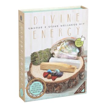 Divine Energy Smudge And Stone Wellness Kit, 3 of 4