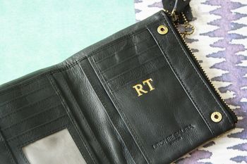 Personalised Classic Luxury Leather Wallet, 5 of 9