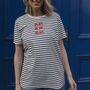 Blah Blah Blah Striped T Shirt, thumbnail 2 of 5