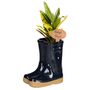 Personalised Blue Welly Planter, thumbnail 2 of 10
