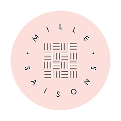 Mille Saisons pink circle logo