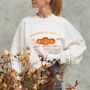 Pumpkin Patch Embroidered Unisex Sweatshirt, thumbnail 1 of 7