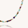 Multi Gem Bead Gemstone Necklace, thumbnail 4 of 8