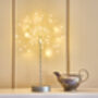 LED Mini Starburst Table Light Silver, thumbnail 1 of 4