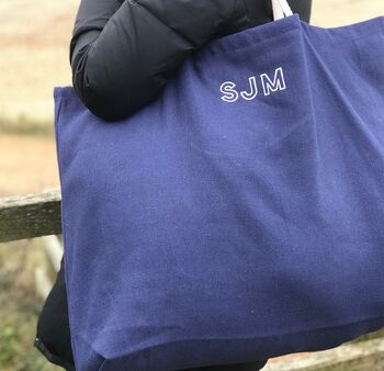 Personalised, Embroidered Large Beach Bag, 6 of 6