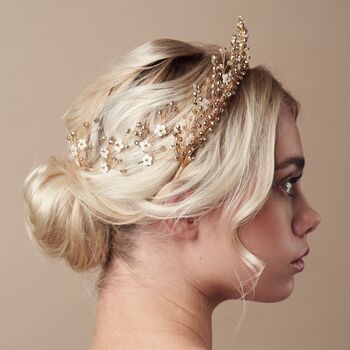 Antique Gold Crown Coraline, 7 of 12