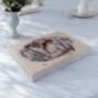 Custom Wooden Photo, Anniversary Gift, Whitewash Style, thumbnail 1 of 7