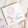 Bunny 1st Birthday Card For Daughter, thumbnail 1 of 7