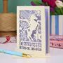 Personalised Papercut Unicorn Birthday Card, thumbnail 2 of 6