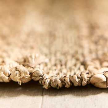 Emery Seagrass And Water Hyacinth Runner Rug, 4 of 4