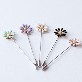 Colourful Daisy Lapel Pin, 2 of 12