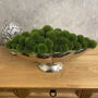 Limited Edition Dianthus In Silver Vase | Faux Foliage Arrangement, thumbnail 1 of 3