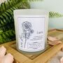 June Rose Birth Flower Personalised Candle, thumbnail 4 of 11